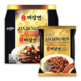 Paldo Fun & Yum Ilpoom Jjajangmen Chajang Noodle Pack of 4 – Stress-Free Late-Night Dinner for College Students and Study-Desk Fueling