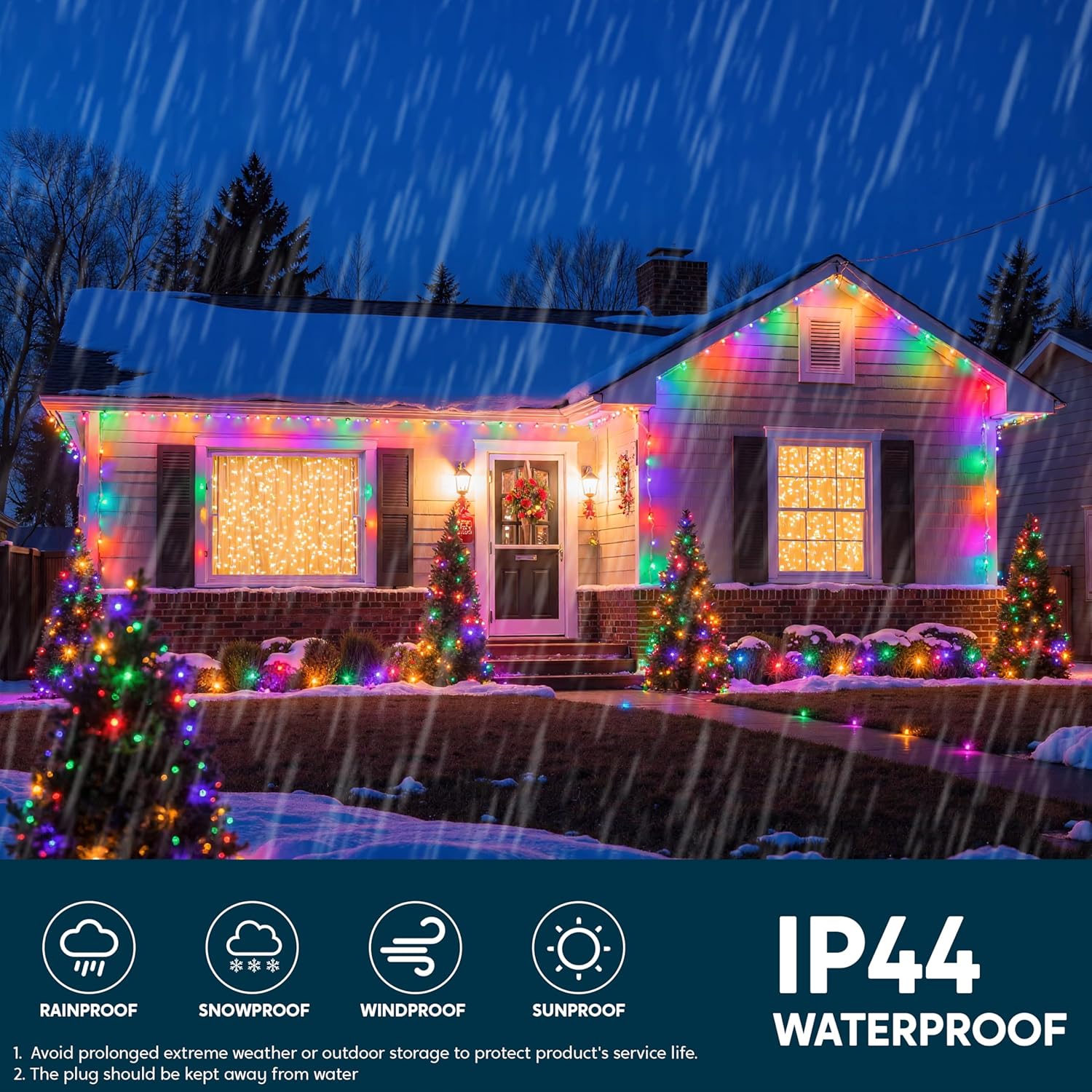Joiedomi Remote Control LED String Lights – Valentine’s Day and Holiday Gift for Couples with Dimmable Romantic Lighting Modes