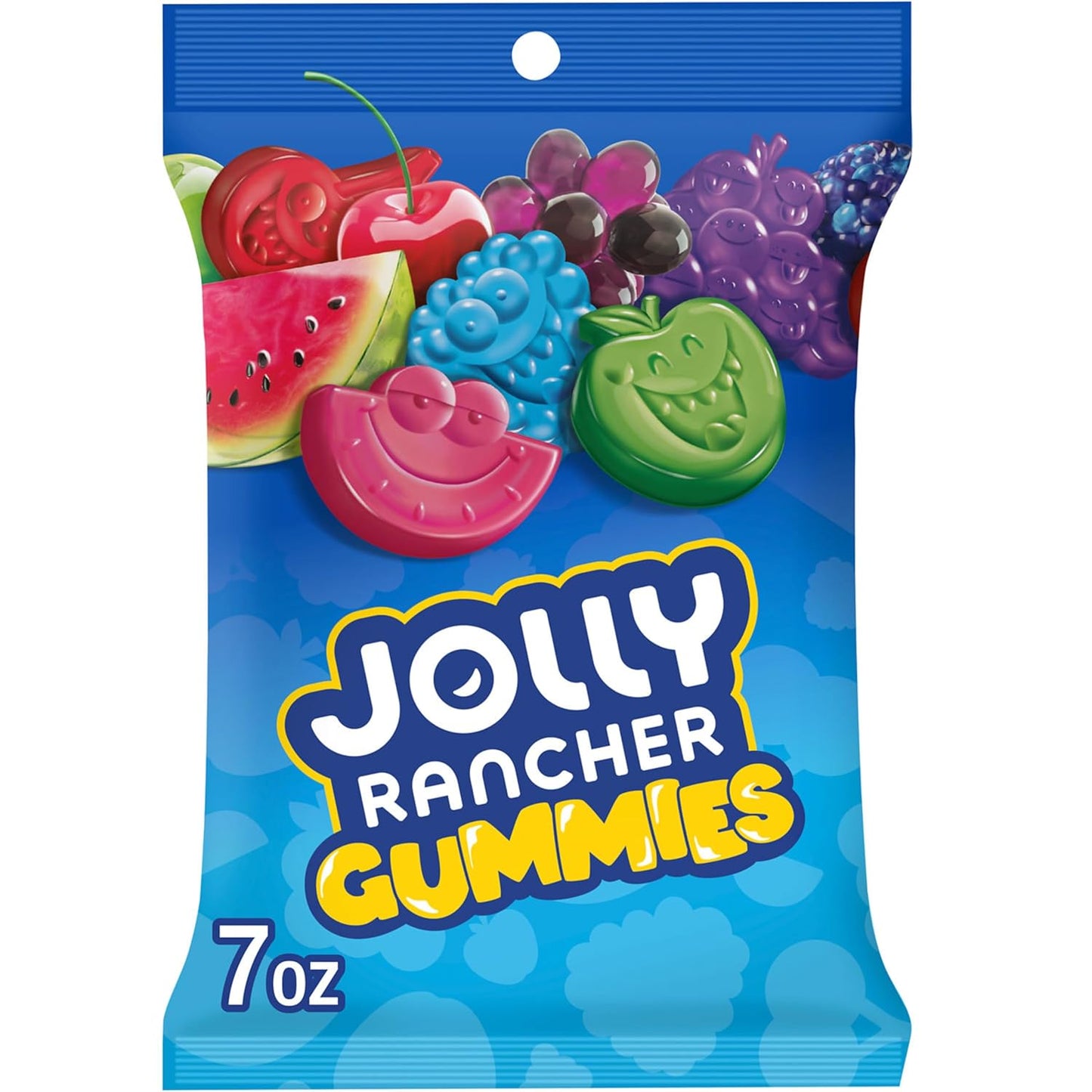 JOLLY RANCHER Gummies Assorted Fruit Flavored Candy Bag – Nostalgic Birthday Gift for Her, Stocking Stuffer, and Holiday Candy Dish Refill