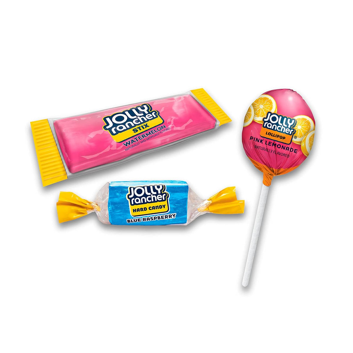 JOLLY RANCHER Lollipops, Stix & Hard Candy – Picnic and Patio Snack, No-Refrigeration Travel Treat