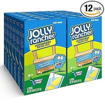 Jolly Rancher Singles To Go Watermelon Sugar-Free Water Mix as a Holiday Gift for Health-Conscious Friends, 72 Packets