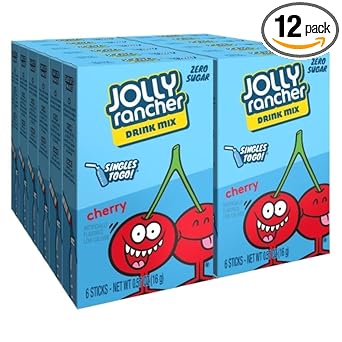 Jolly Rancher Singles To Go Watermelon Sugar-Free Water Mix as a Holiday Gift for Health-Conscious Friends, 72 Packets