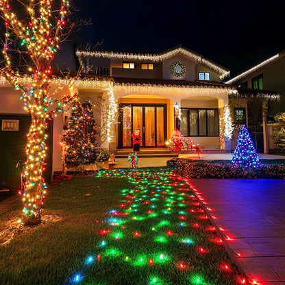 Joomer LED Christmas Lights – Front Porch Railing and Driveway Walkway Lights, Durable Outdoor Holiday Lighting