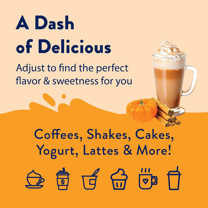 Jordan's Skinny Syrups Sugar Free Pumpkin Spice Syrup for the Less Is More Home Bar Cart Setup