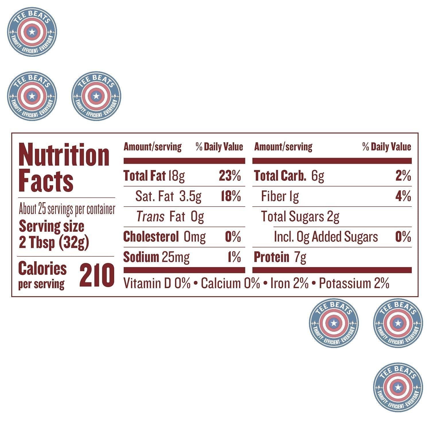 Justin’s Family-Size Peanut Butter – Camping Spread and Trail Energy Jar for Outdoor Dining
