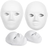Blank Paper Mache Masks – Mixed-Media Wall Art Craft Kit for Personalized Home Accents and Gallery-Style Displays