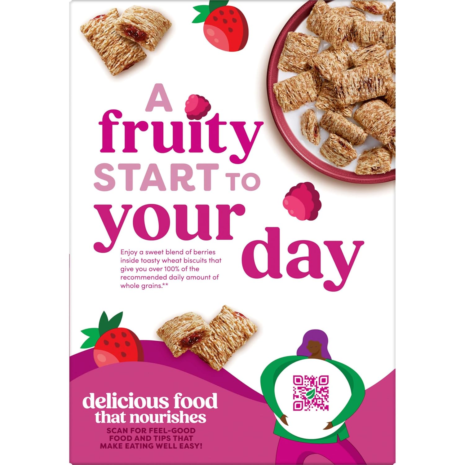 Kashi Cereal Berry Fruitful – Unfussy Plant-Based Breakfast with a Short Organic Ingredient List