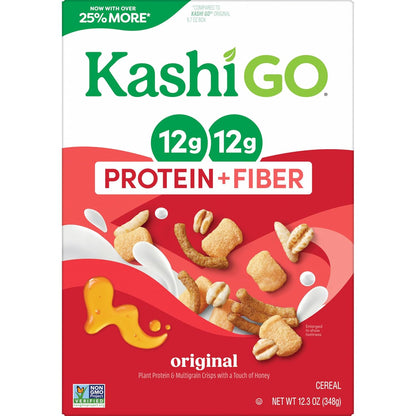 Kashi GO Cereal – Crunchy Fiber-Rich Snack for Hiking Packs and Outdoor Adventures