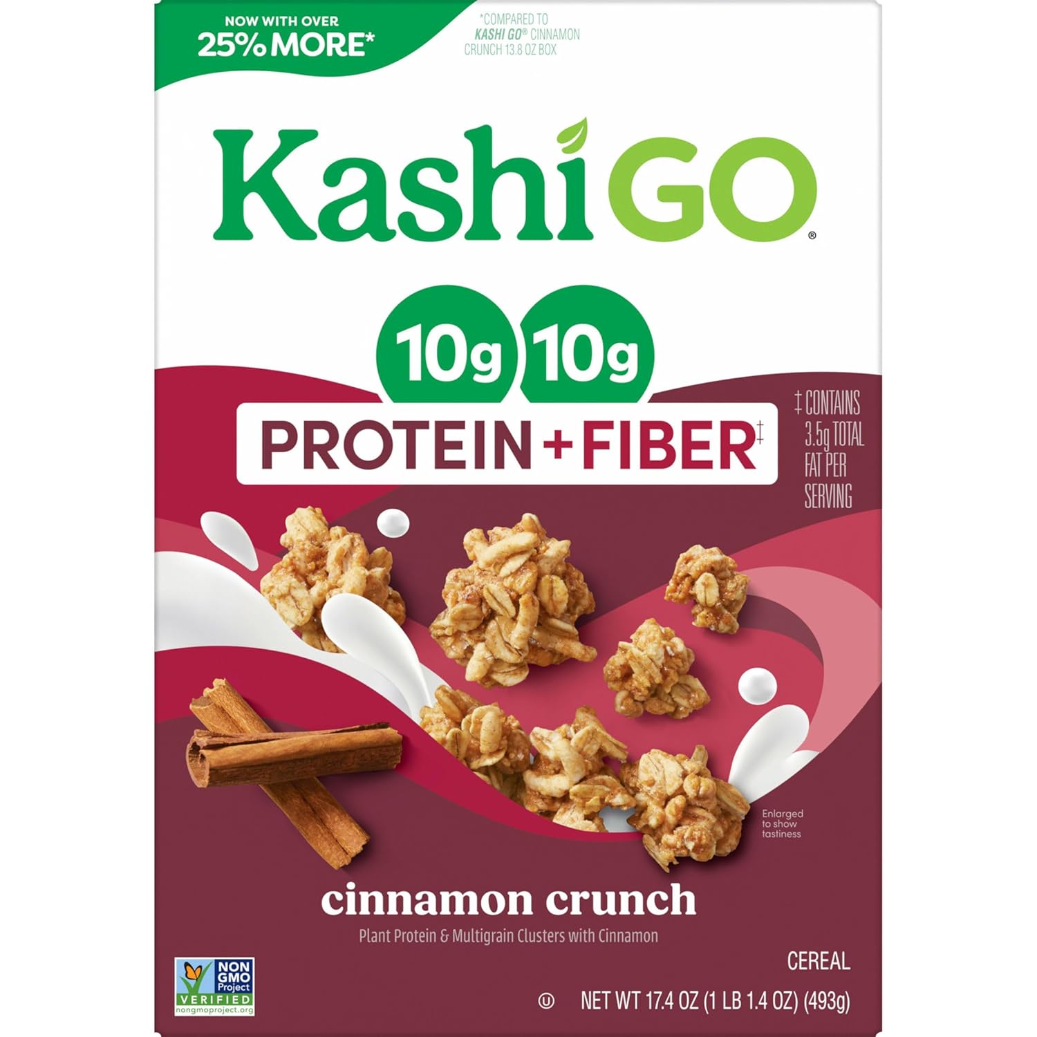 Kashi GO Plant Protein Cereal – Versatile Snack for Patio Brunches and Open-Air Weekend Breakfasts