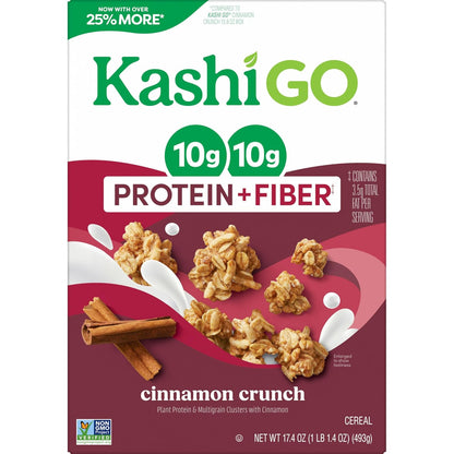 Kashi GO Plant Protein Cereal – Versatile Snack for Patio Brunches and Open-Air Weekend Breakfasts