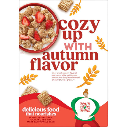 Kashi Organic Vegan Cereal – Parent-Trusted 3-Ingredient Breakfast for Family Dining Table, Autumn Wheat, 18oz