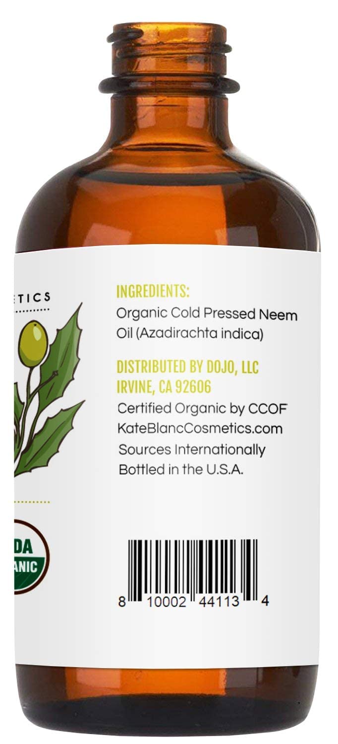 Kate Blanc Cosmetics Neem Oil for Skin, Hair & Face – Holiday Gift Set Staple for the Wellness Woman Who Loves Natural Remedies