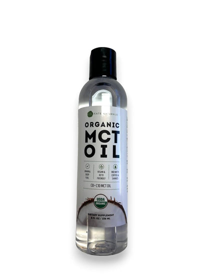 Kate Naturals MCT Oil – Birthday Gift for Mom, Clean-Label MCT Oil for Her Morning Ritual