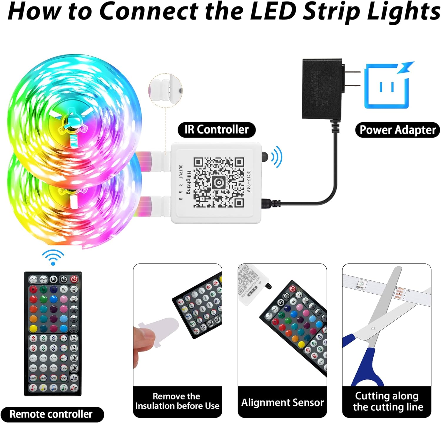 KeepEvol 150ft Music Sync LED Lights – Unique Holiday and Valentine's Day Gift for Kids, Teens, and Grown-Ups