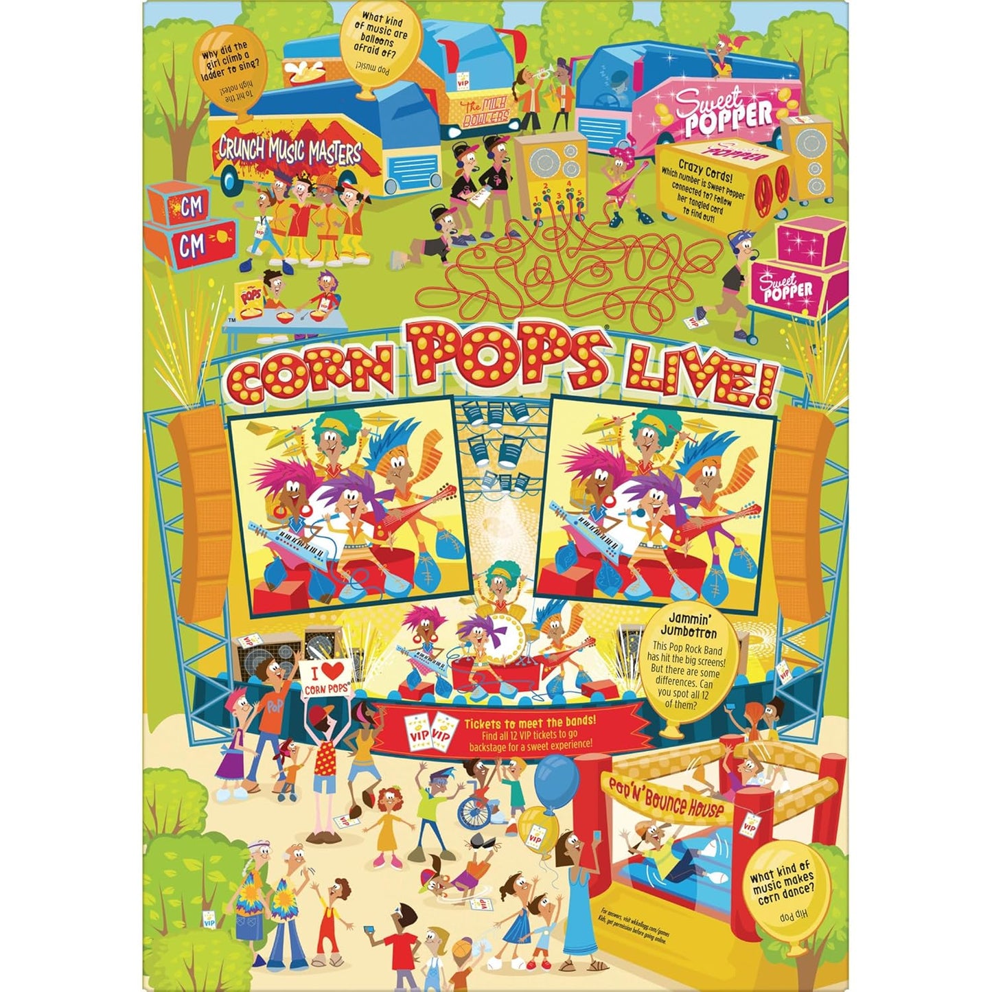 Kellogg's Corn Pops Cereal – Grab-and-Go Breakfast for Commuters and Office Workers, Giant Size