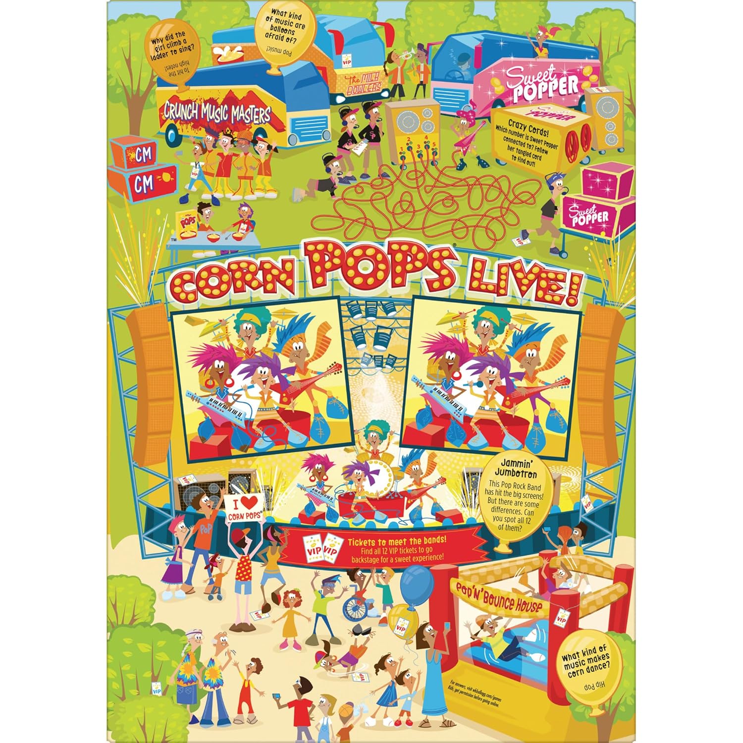 Kellogg's Corn Pops Cereal – Grab-and-Go Breakfast for Commuters and Office Workers, Giant Size