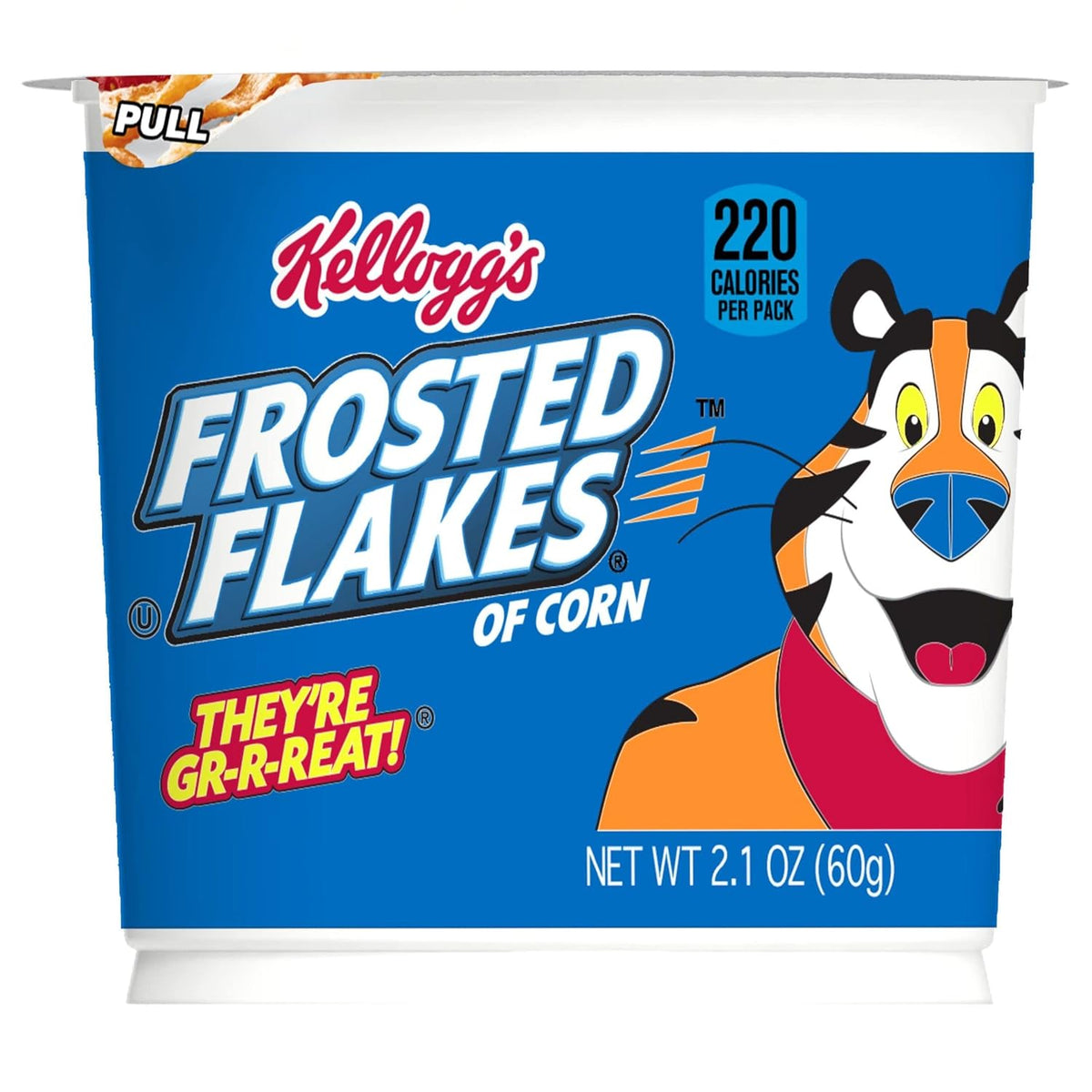 Kellogg's Frosted Flakes Cereal Cups – Time-Saving Grab-and-Go Cup for Hardworking Parents and Professionals, 12 Pack