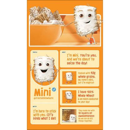 Kellogg’s Frosted Mini-Wheats – Intentional Whole Grain Cereal for the Minimalist Kitchen Counter, Giant Size