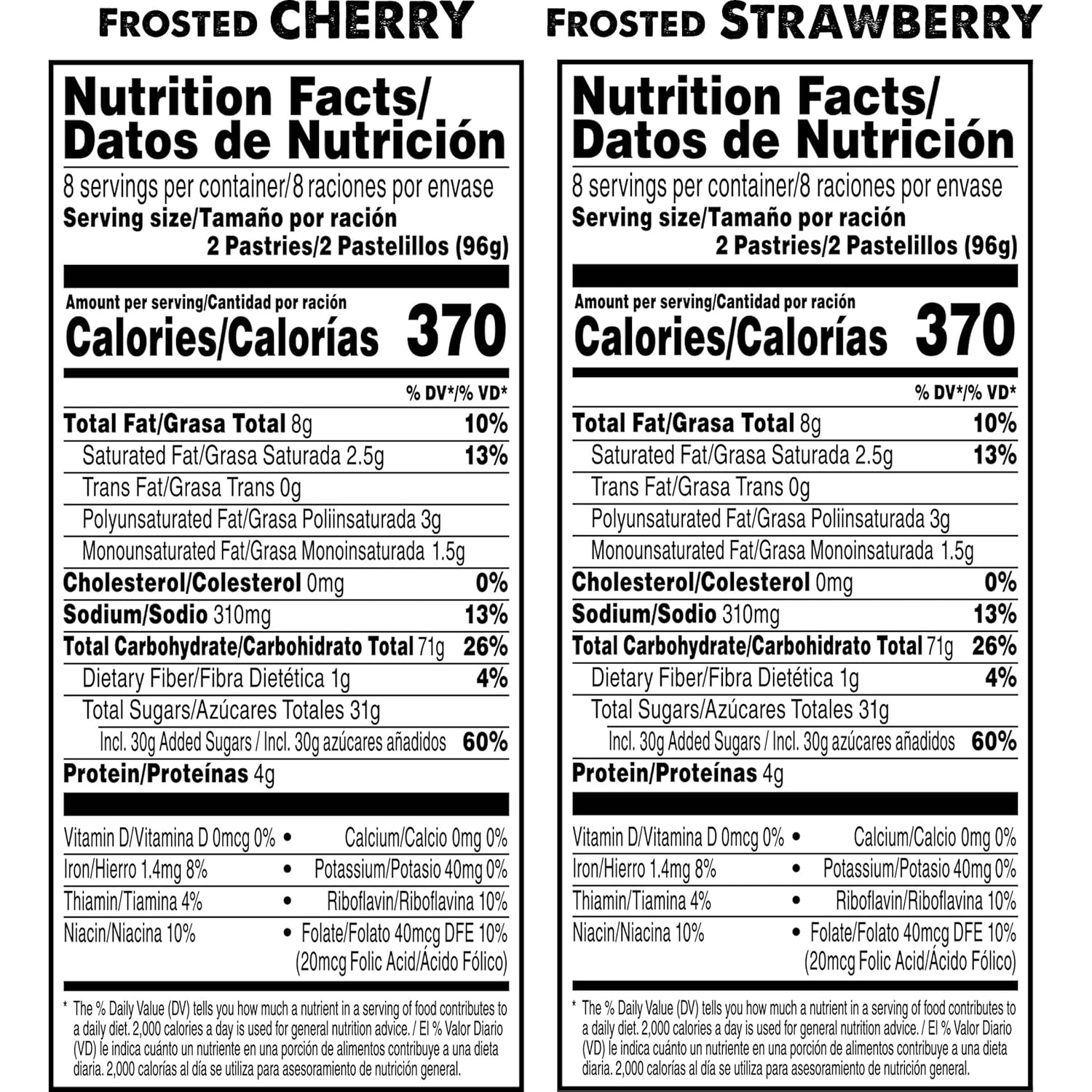 Kellogg's Pop-Tarts Individually Wrapped Pastries – Break Room Pantry Staple for High-Demand Workweeks, 32 Count
