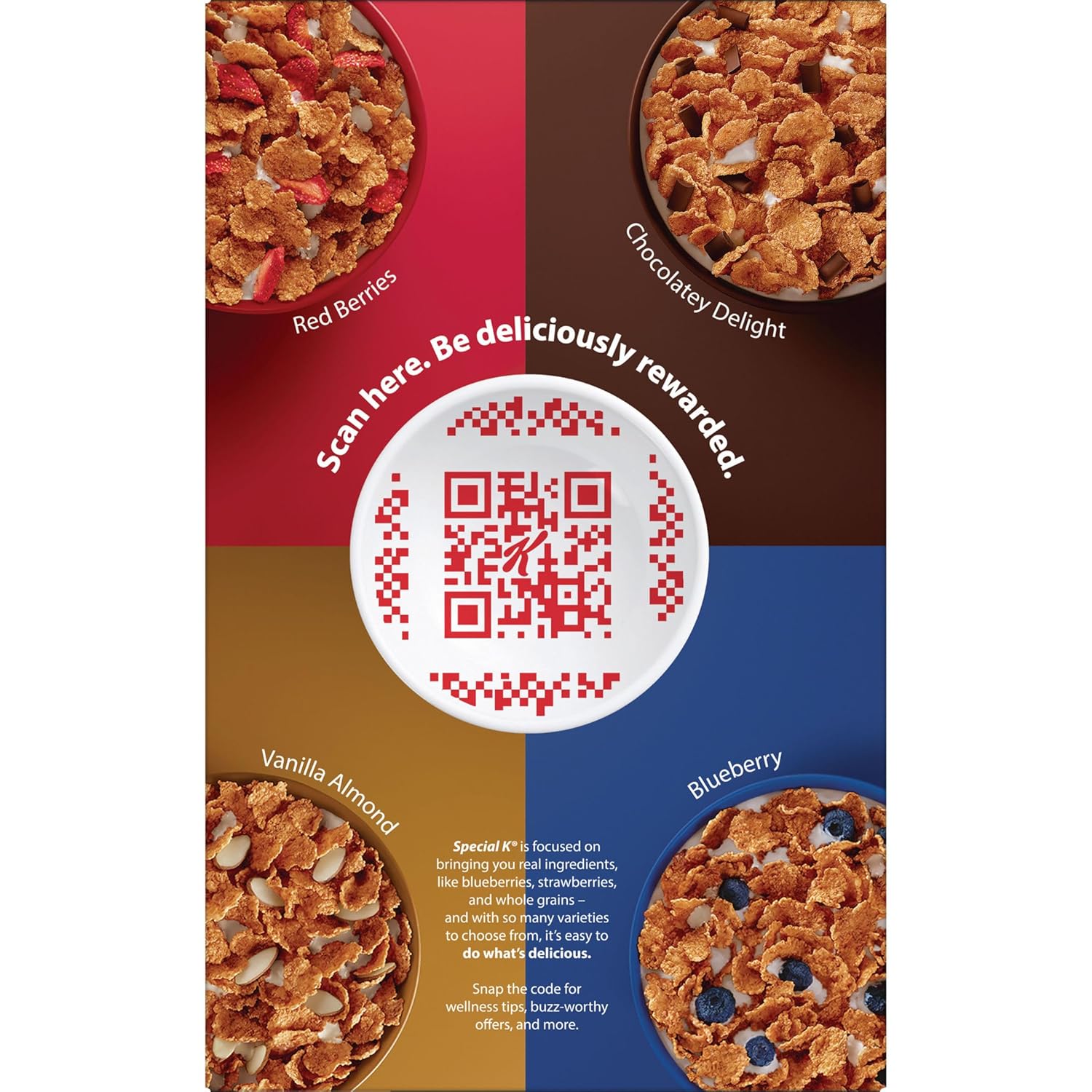 Kellogg's Special K Low-Fat Cereal – Intentional Morning Choice for Less-Is-More Kitchens, Ready-to-Eat with 11 Vitamins and Minerals