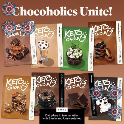 Keto Chow Eggnog Meal Replacement – Heartfelt Holiday Gift for Mom Following a Keto Lifestyle