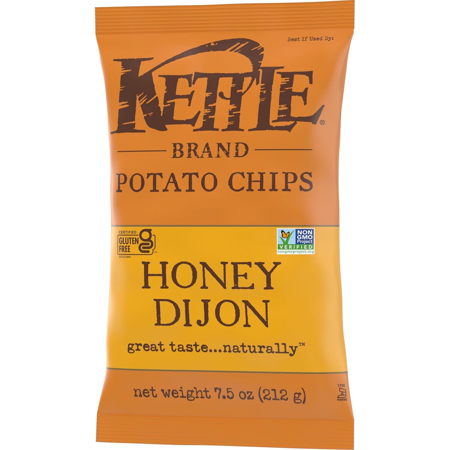 Kettle Brand Potato Chips Backyard Barbeque Kettle Chips, 2-Pack – Family-Size Kettle Chips for After-School Snacking