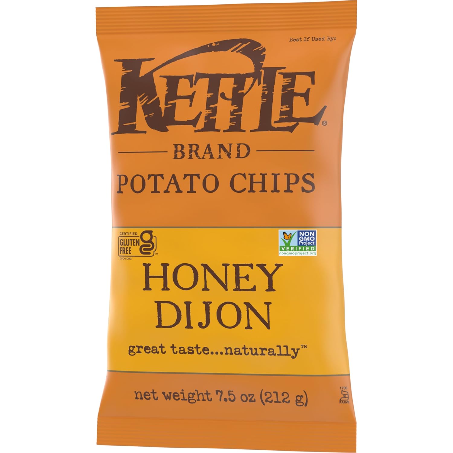 Kettle Brand Potato Chips Backyard Barbeque Kettle Chips, 2-Pack – Family-Size Kettle Chips for After-School Snacking