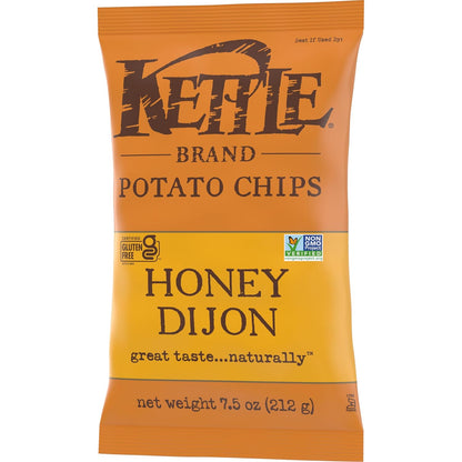 Kettle Brand Potato Chips Backyard Barbeque Kettle Chips, 2-Pack – Family-Size Kettle Chips for After-School Snacking