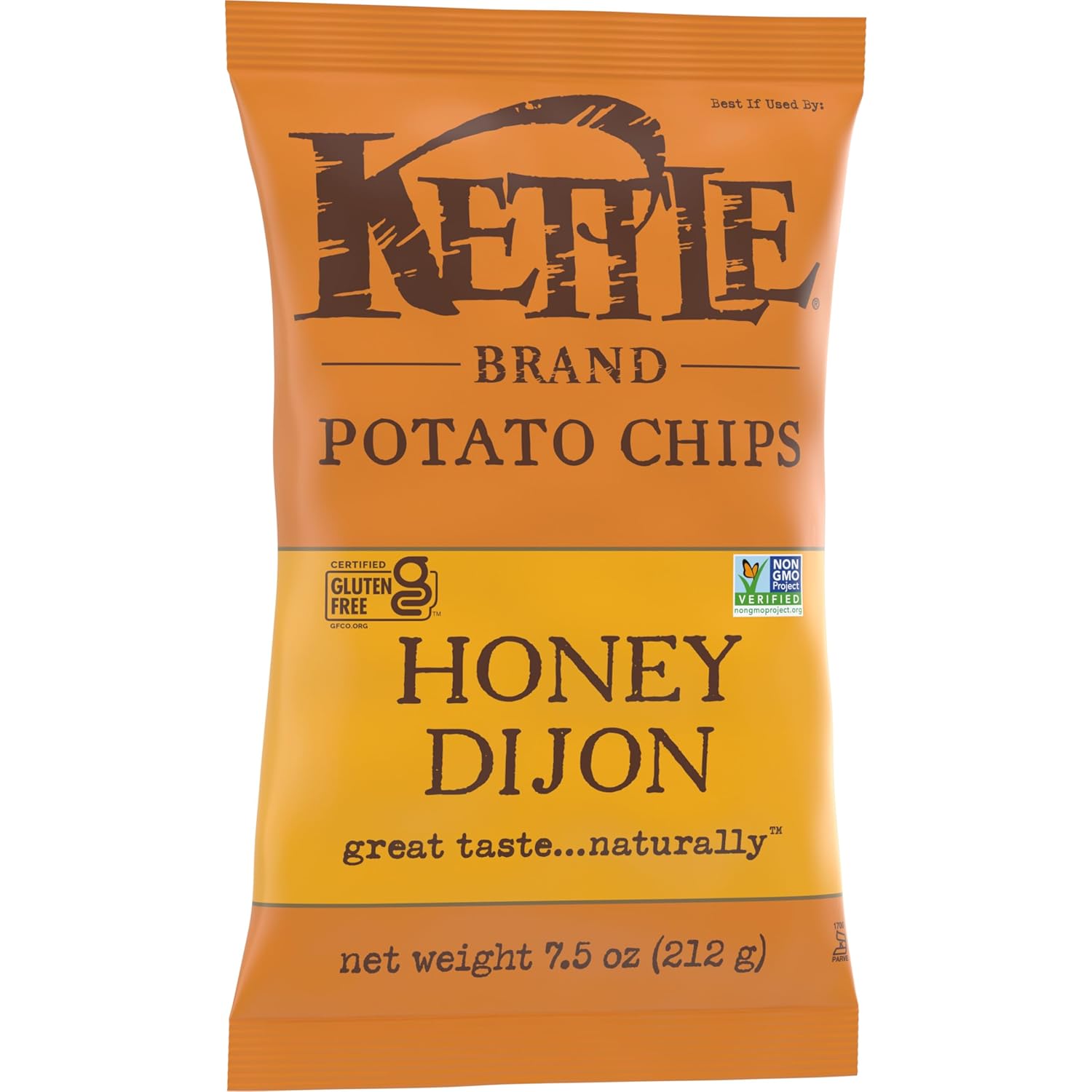 Kettle Brand Potato Chips Backyard Barbeque Kettle Chips, 2-Pack – Family-Size Kettle Chips for After-School Snacking