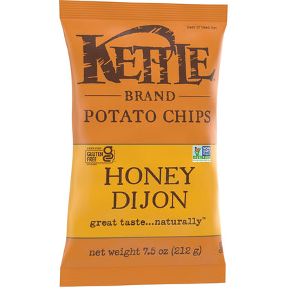 Kettle Brand Potato Chips Backyard Barbeque Kettle Chips, 2-Pack – Family-Size Kettle Chips for After-School Snacking