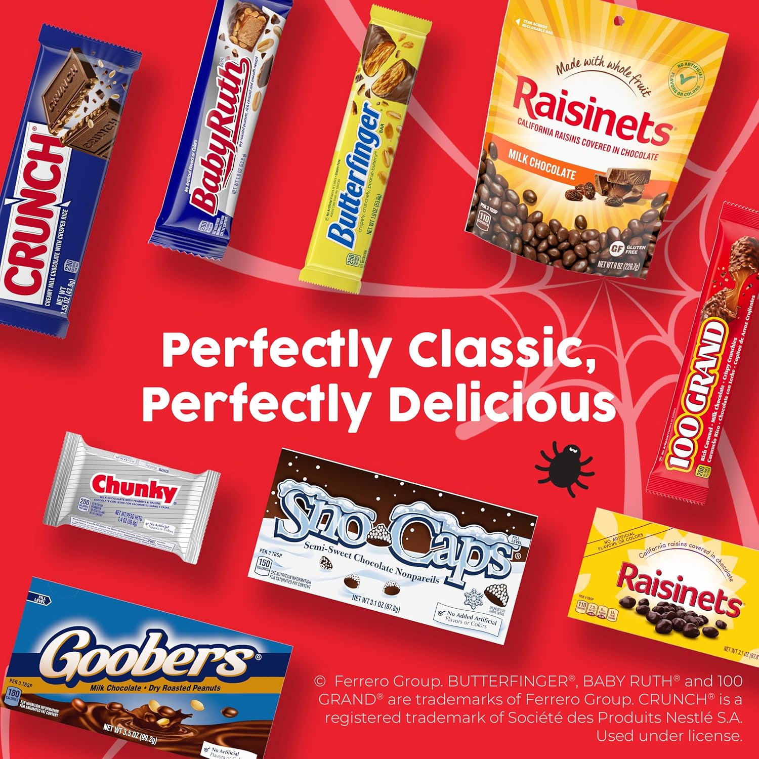 Kid-Friendly Fun Size Candy Variety for Halloween Goody Bags, Lunchbox Stuffers & Party Favors
