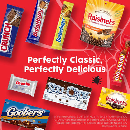 Kid-Friendly Fun Size Candy Variety for Halloween Goody Bags, Lunchbox Stuffers & Party Favors