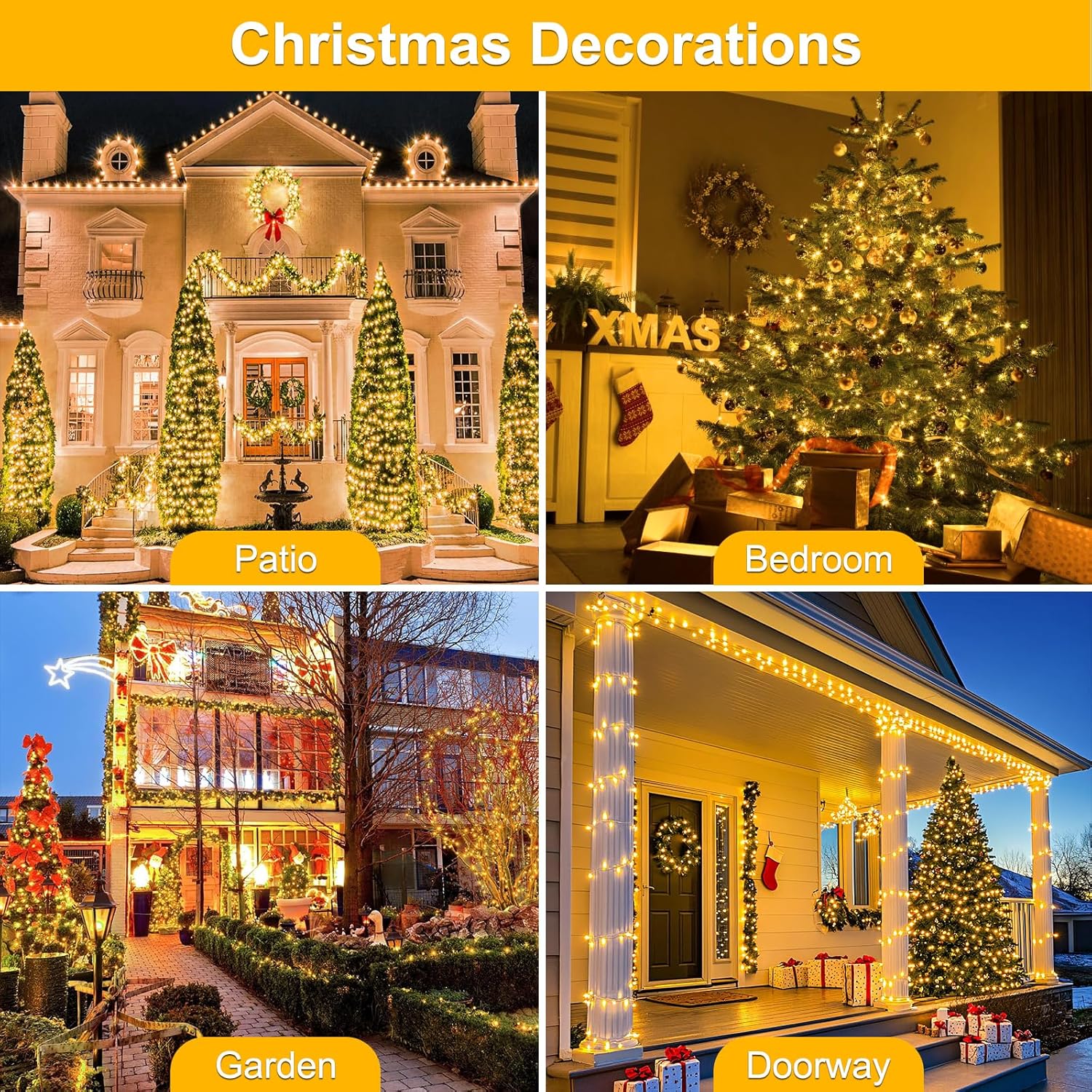 Kids Bedroom Accent Wall String Lights, Child Safe Mini LEDs with Timer for Bedtime Twinkle
