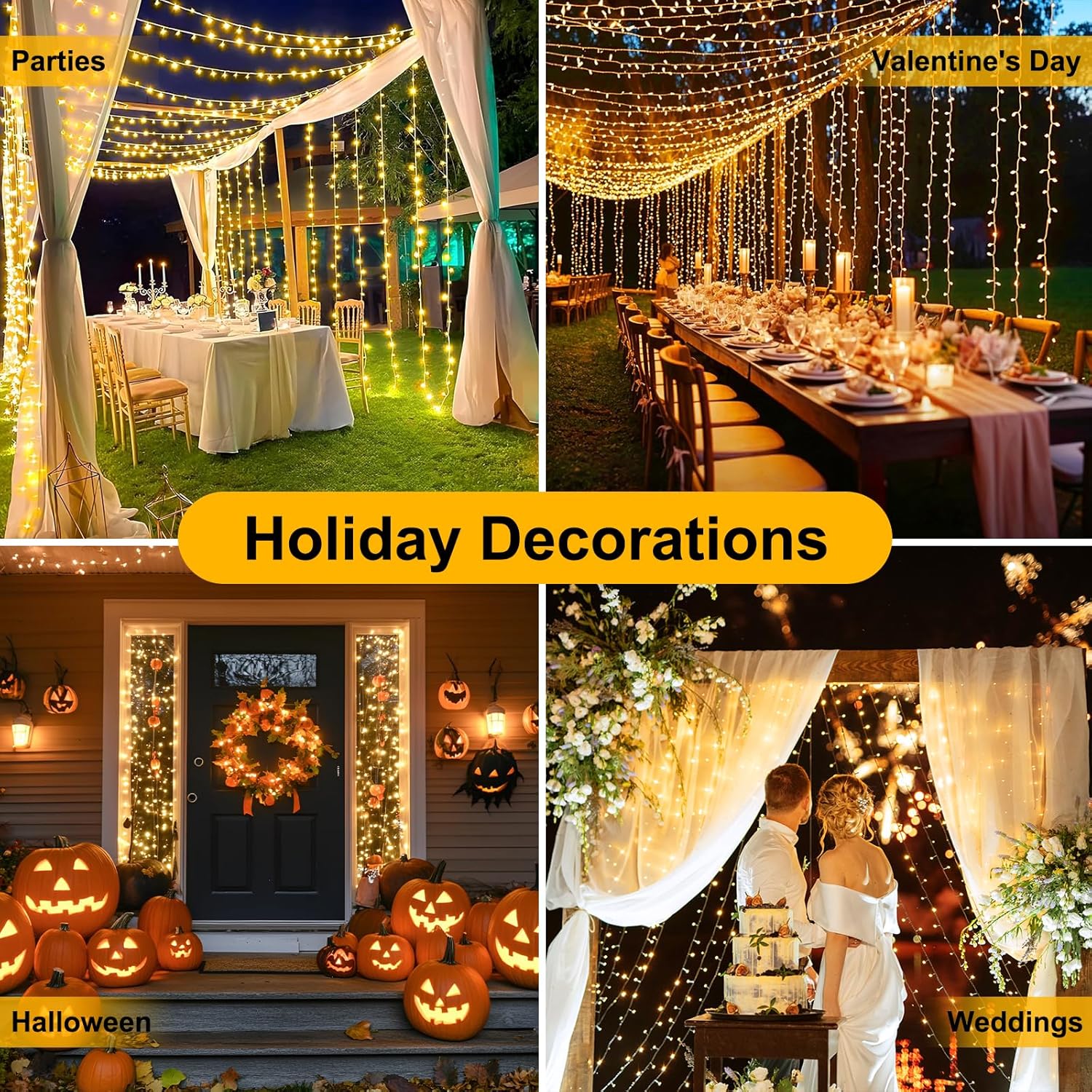 Kids Bedroom Accent Wall String Lights, Child Safe Mini LEDs with Timer for Bedtime Twinkle