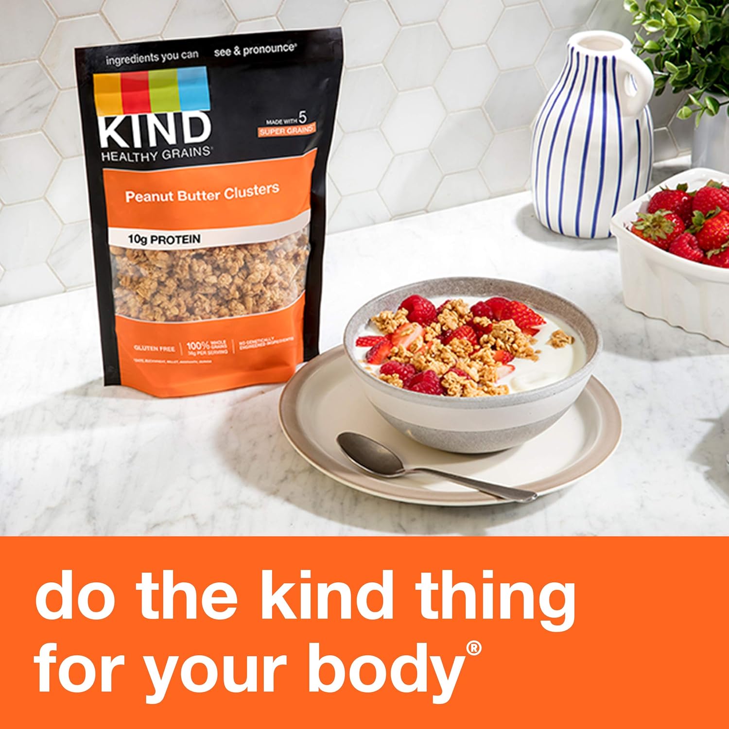 KIND Healthy Grains Peanut Butter Granola – Convenient Pantry Staple for Busy Workdays