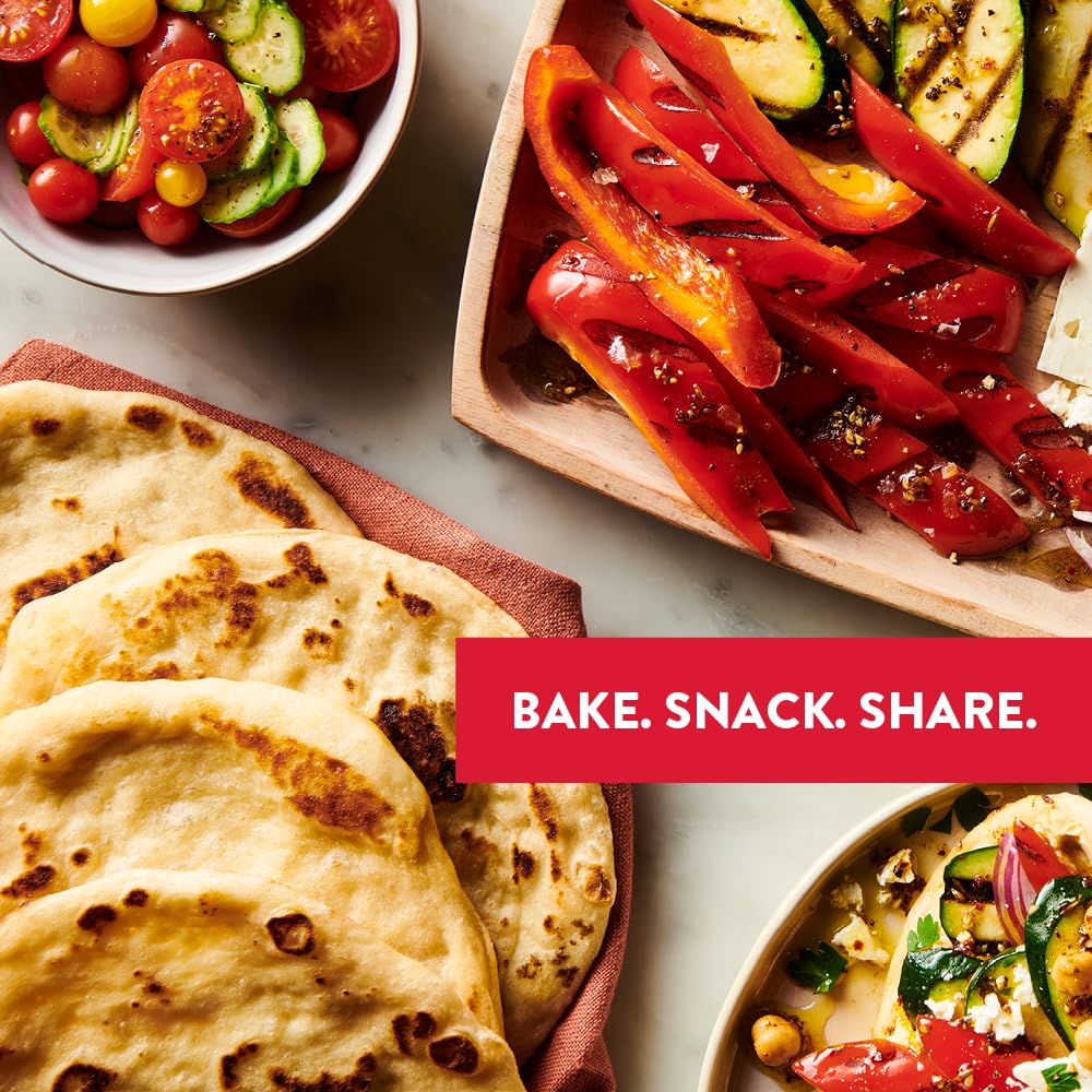 King Arthur Baking Company Flatbread Mix Kit – Romantic Valentine's Day Gift for Couples Who Cook Together