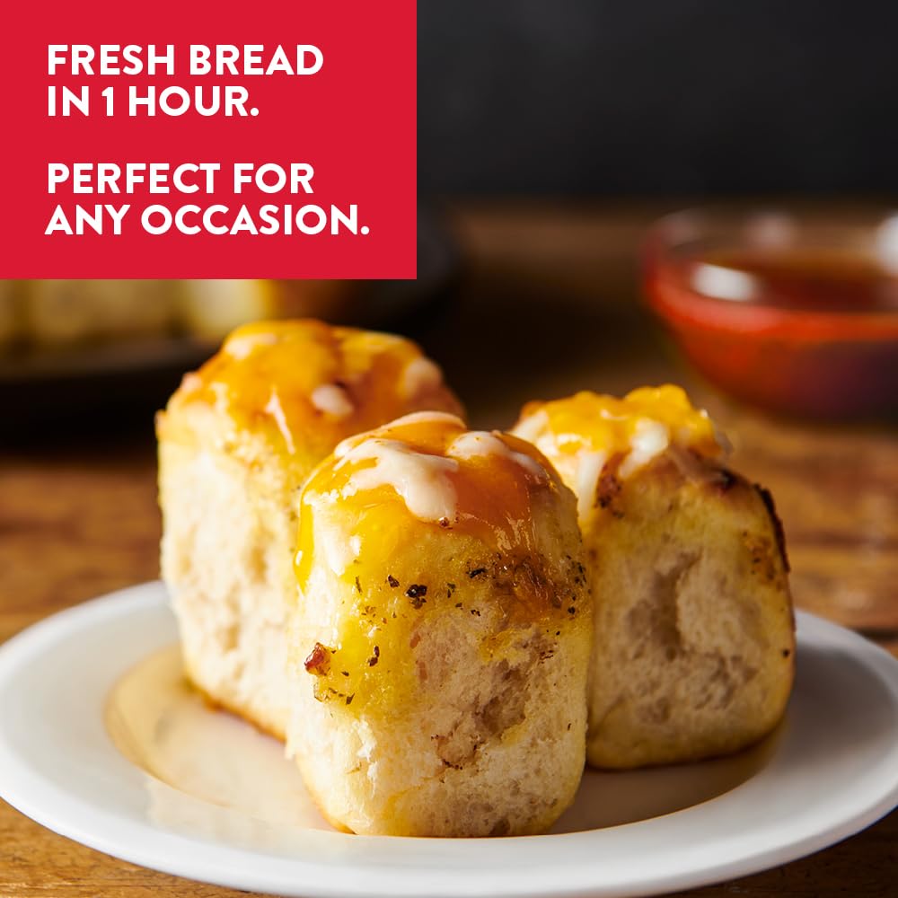 King Arthur Baking Company Pull-Apart Garlic Bread Mix Kit – Last-Minute Entertaining Side for Tight Schedules