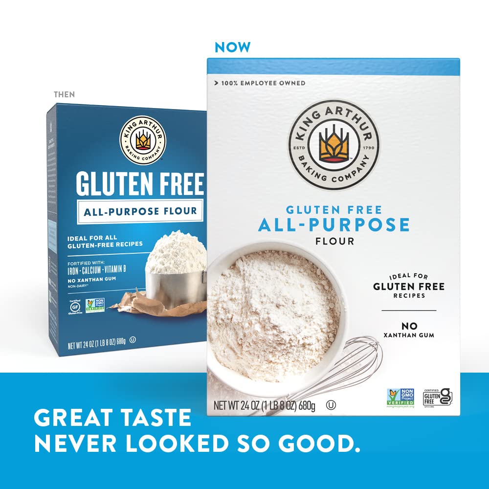 King Arthur GF All-Purpose Flour – Clean-Label Baking for Sensitive Stomachs and Long-Term Gluten-Free Living