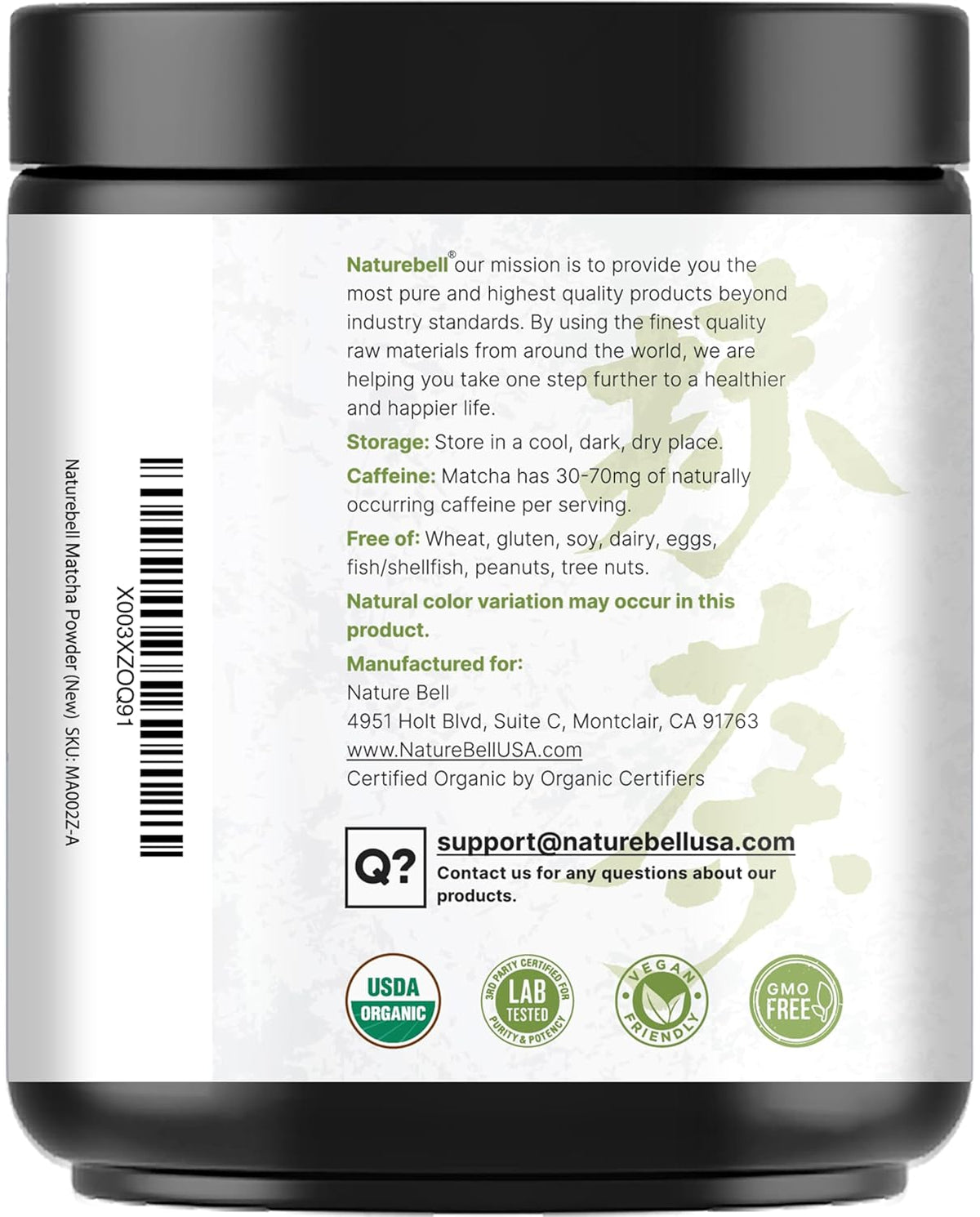 Kiwigreen Organic Matcha Green Tea Powder – Holiday Gift Basket Staple for Plant Based Family