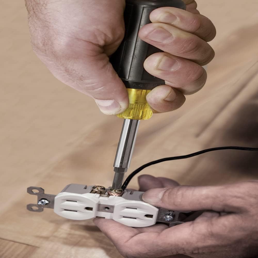 Klein Tools 11-in-1 Screwdriver – Carry-One Tool Solution for Service Van and Workbench