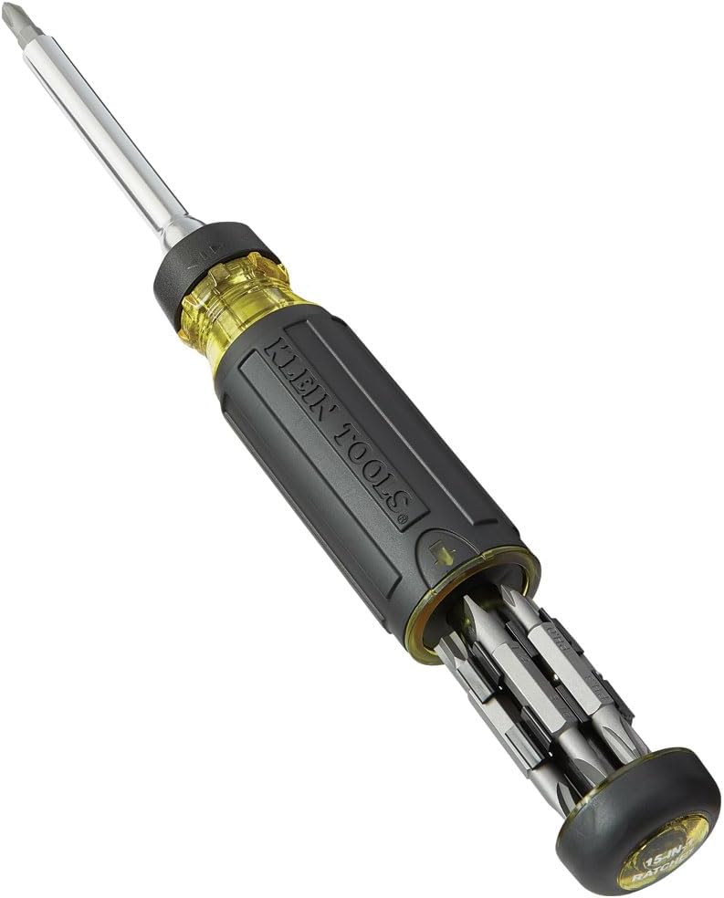 Klein Tools 15-in-1 Screwdriver – Service Van Productivity Upgrade for Contractors and Techs