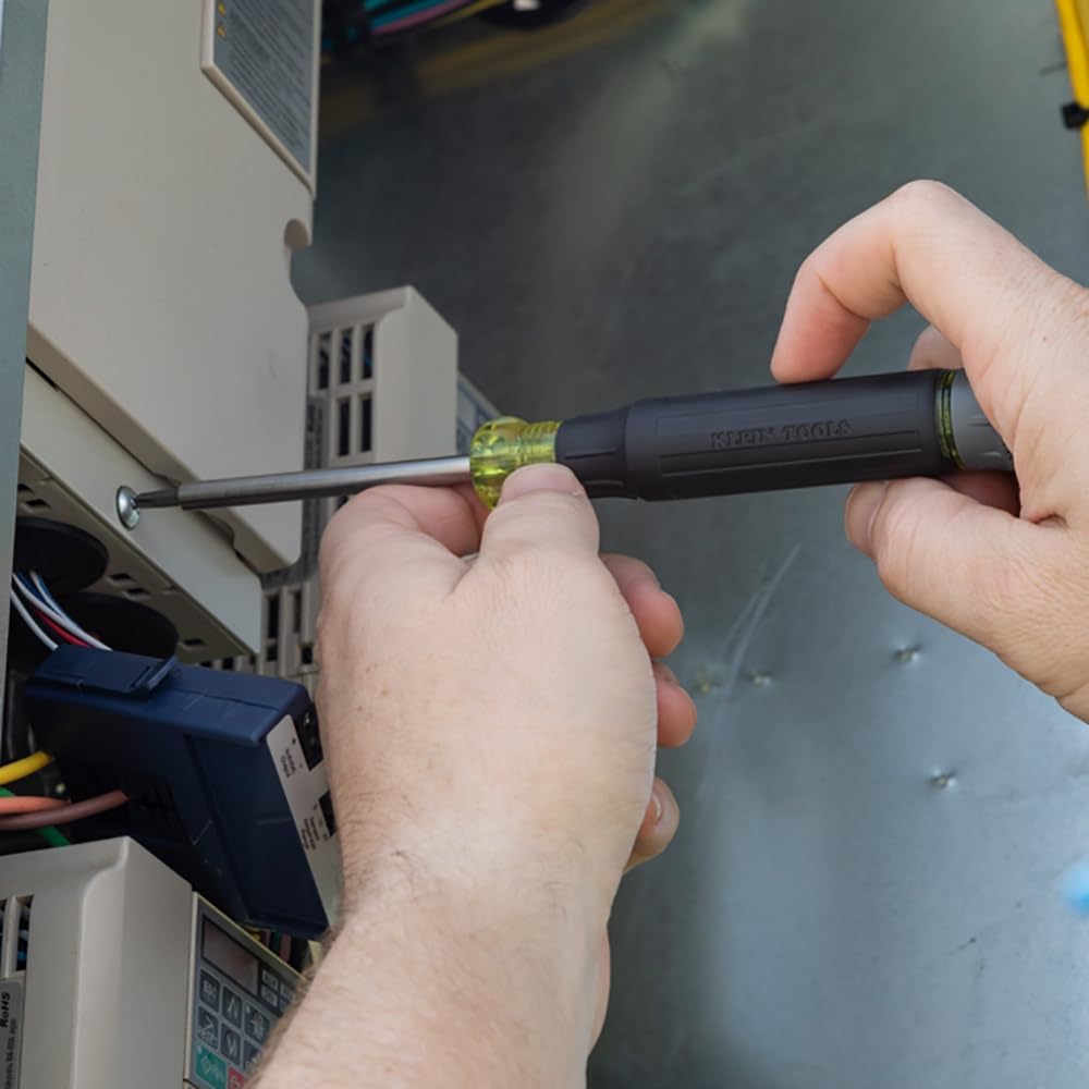 Klein Tools 27-in-1 Magnetic Screwdriver for Mobile Device Repair and Laptop Maintenance Workflows