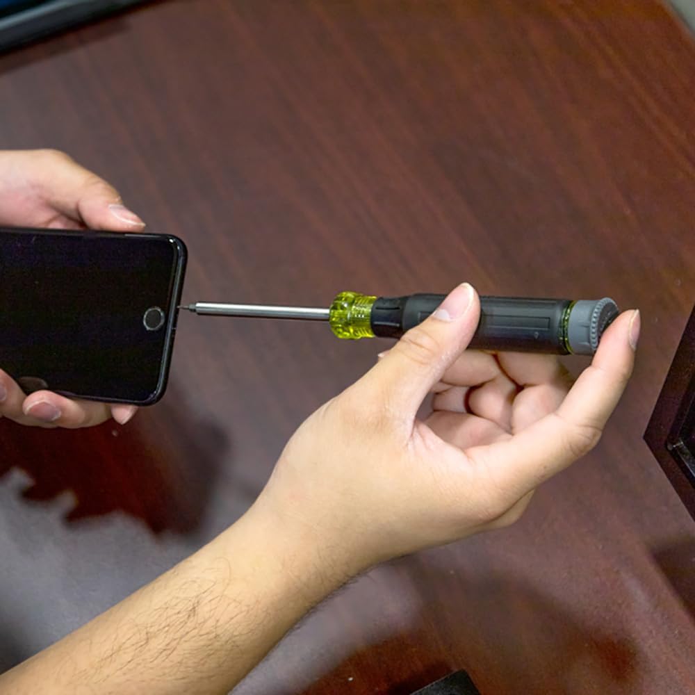 Klein Tools 27-in-1 Magnetic Screwdriver for Mobile Device Repair and Laptop Maintenance Workflows