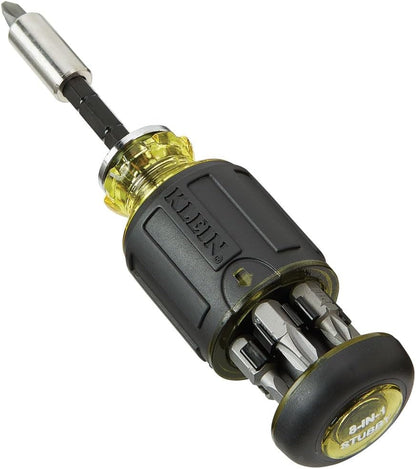 Klein Tools 32308 Adjustable Stubby Driver – One Tool for Fast Recessed Fastener Work in Service Trucks