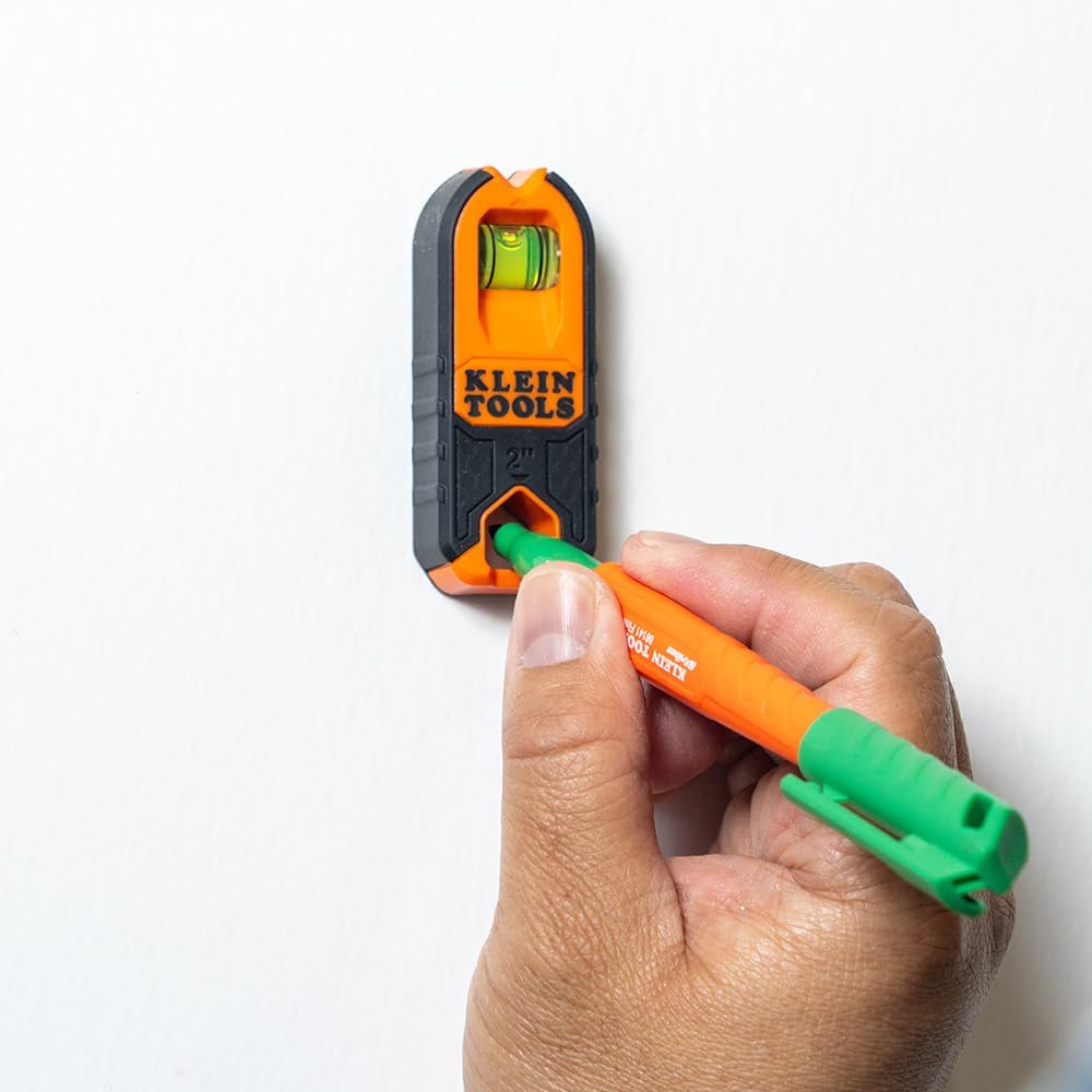 Klein Tools Compact Stud Finder for Safer Home Projects, Magnetic Detection Without Electronics or High-Frequency Sensors