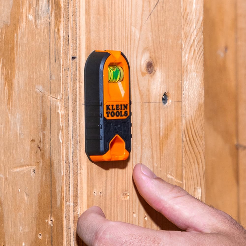 Klein Tools Compact Stud Finder for Safer Home Projects, Magnetic Detection Without Electronics or High-Frequency Sensors