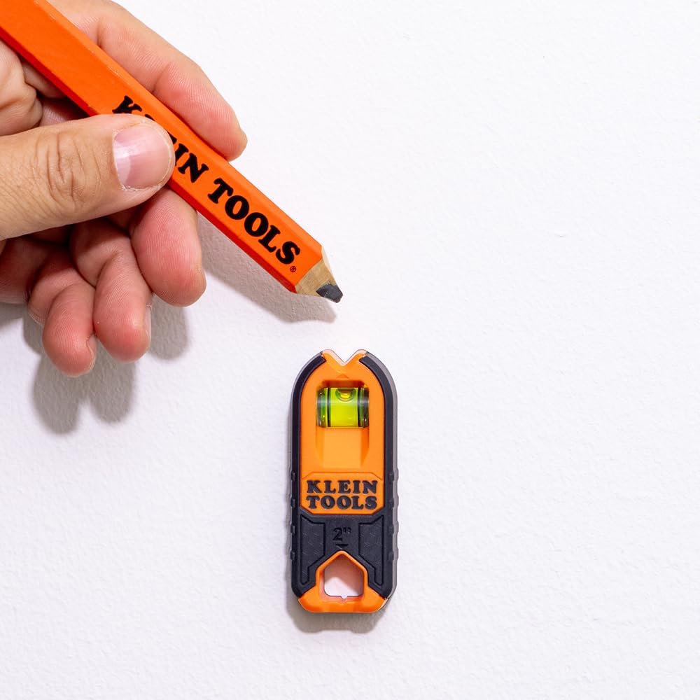 Klein Tools Compact Stud Finder for Safer Home Projects, Magnetic Detection Without Electronics or High-Frequency Sensors