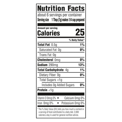Knorr Alfredo Pasta Sauce Mix – No Artificial Flavors Snack Solution for College Students on the Go