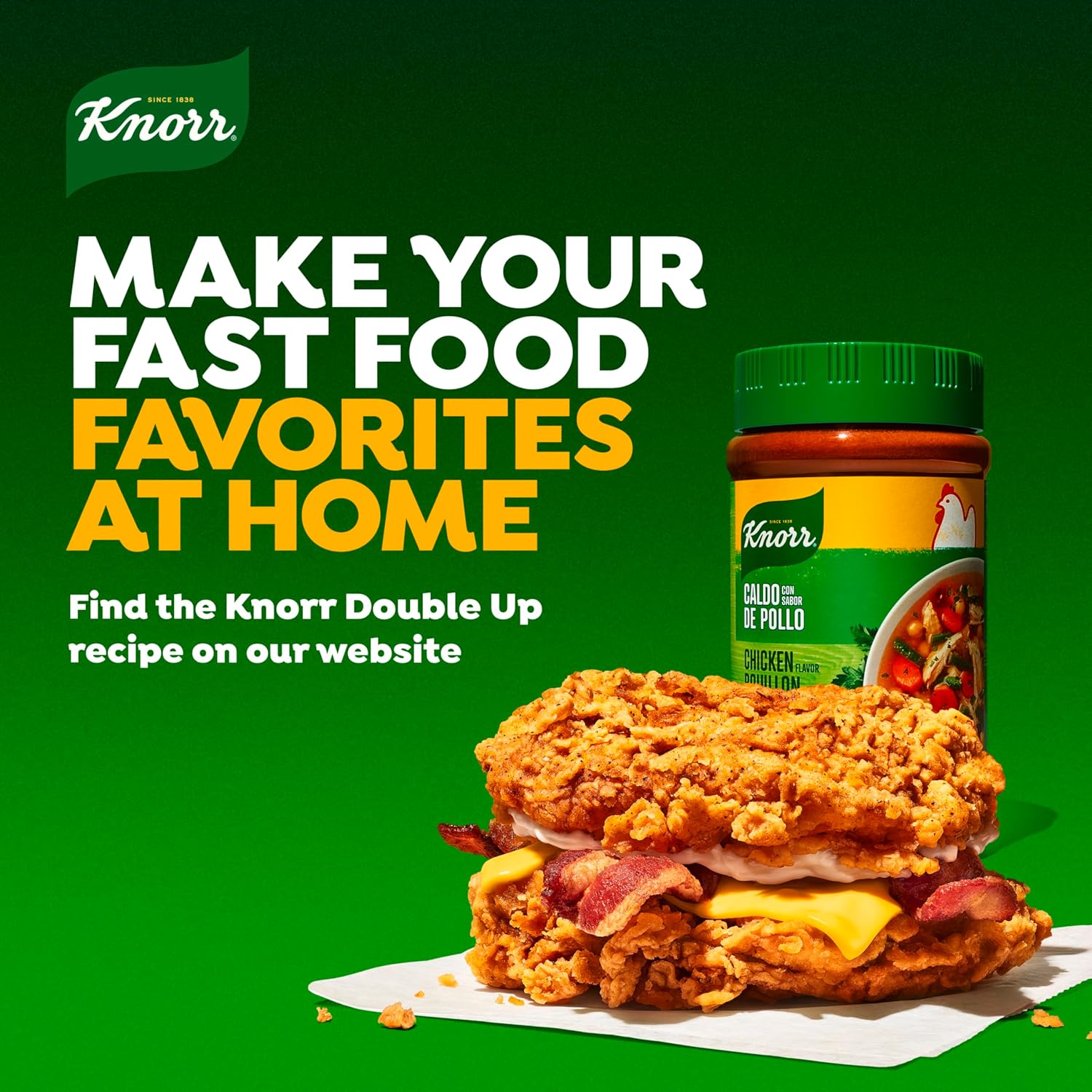 Knorr Granulated Chicken Bouillon 7.9 oz – Easy Flavor Base for Kid-Friendly Soups and Rice Dishes