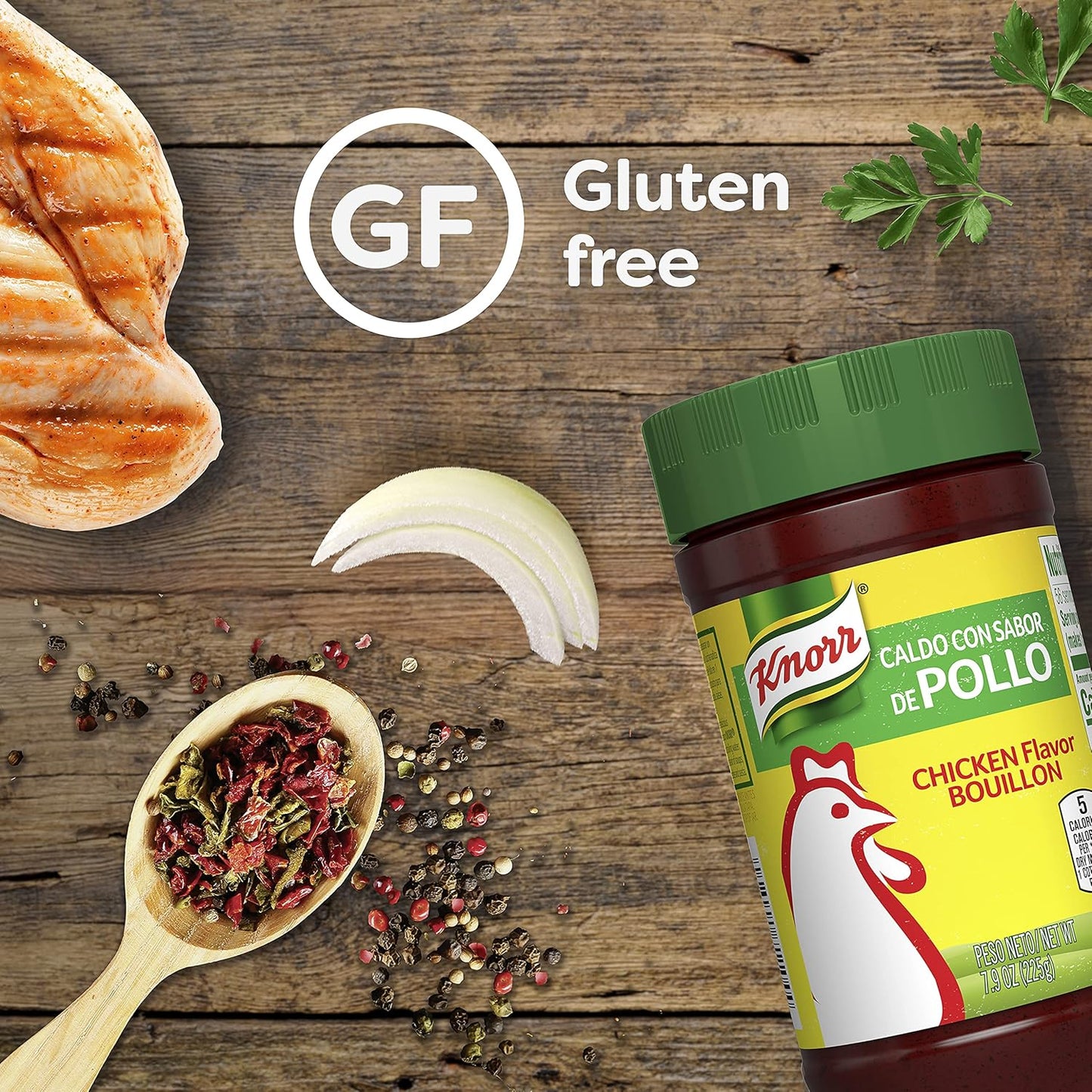 Knorr Granulated Chicken Bouillon 7.9 oz – Easy Flavor Base for Kid-Friendly Soups and Rice Dishes